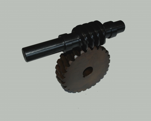 蝸輪，蝸桿副